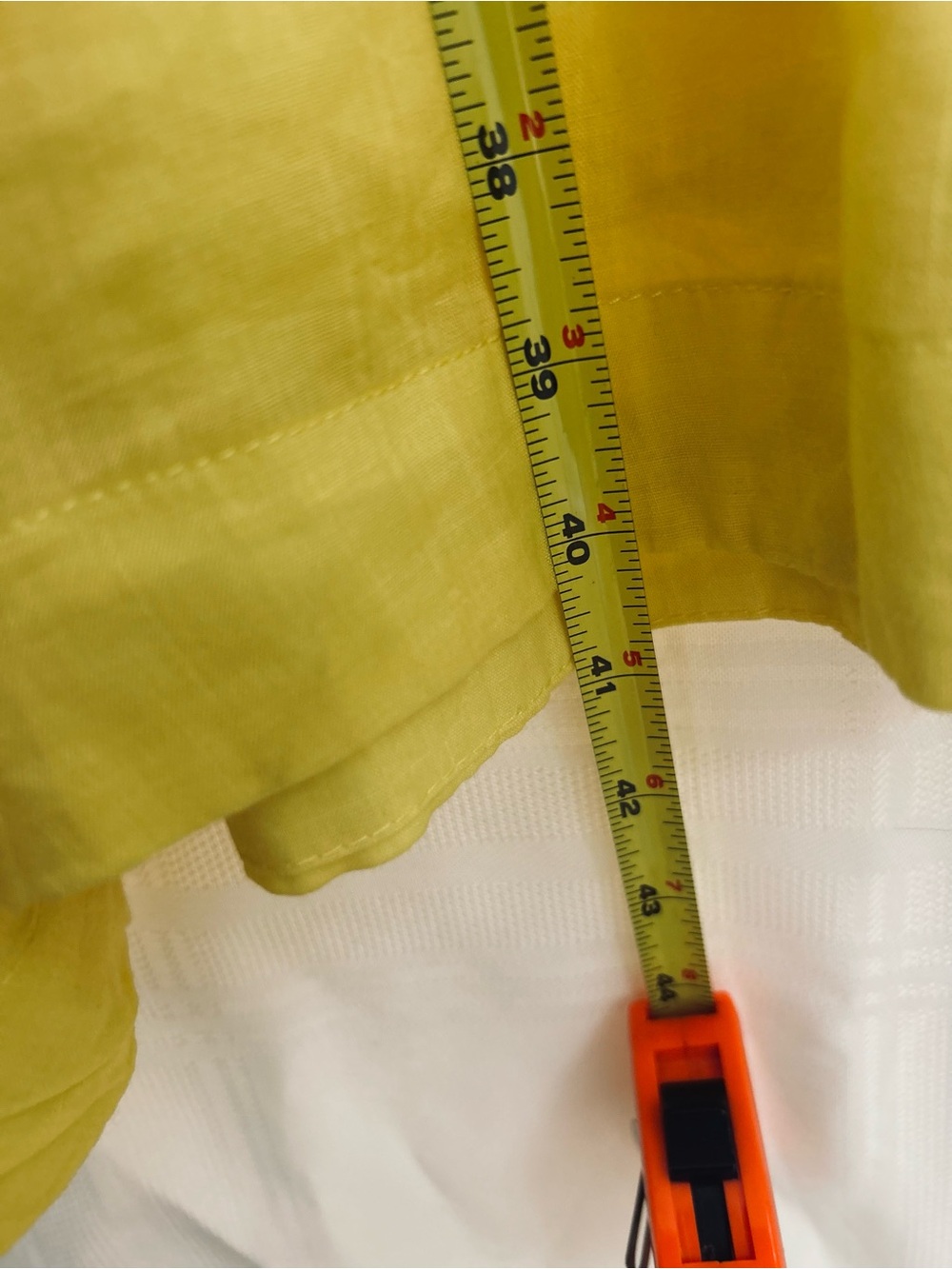 Plus size 2X Draper James Yellow boho midi dress with elastic waist and pockets. - Picture 10 of 10
